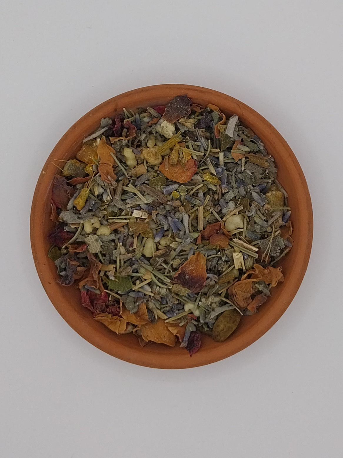 Räuchermischung Haus & Hof in einer Tonschale