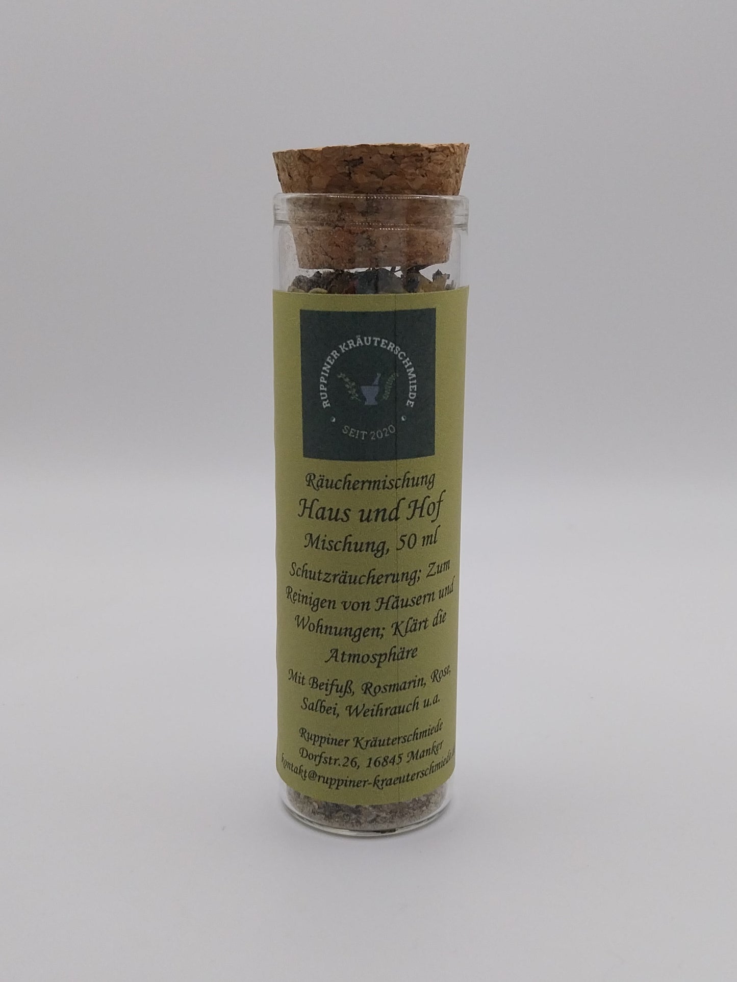 Räuchermischung Haus & Hof im Glas