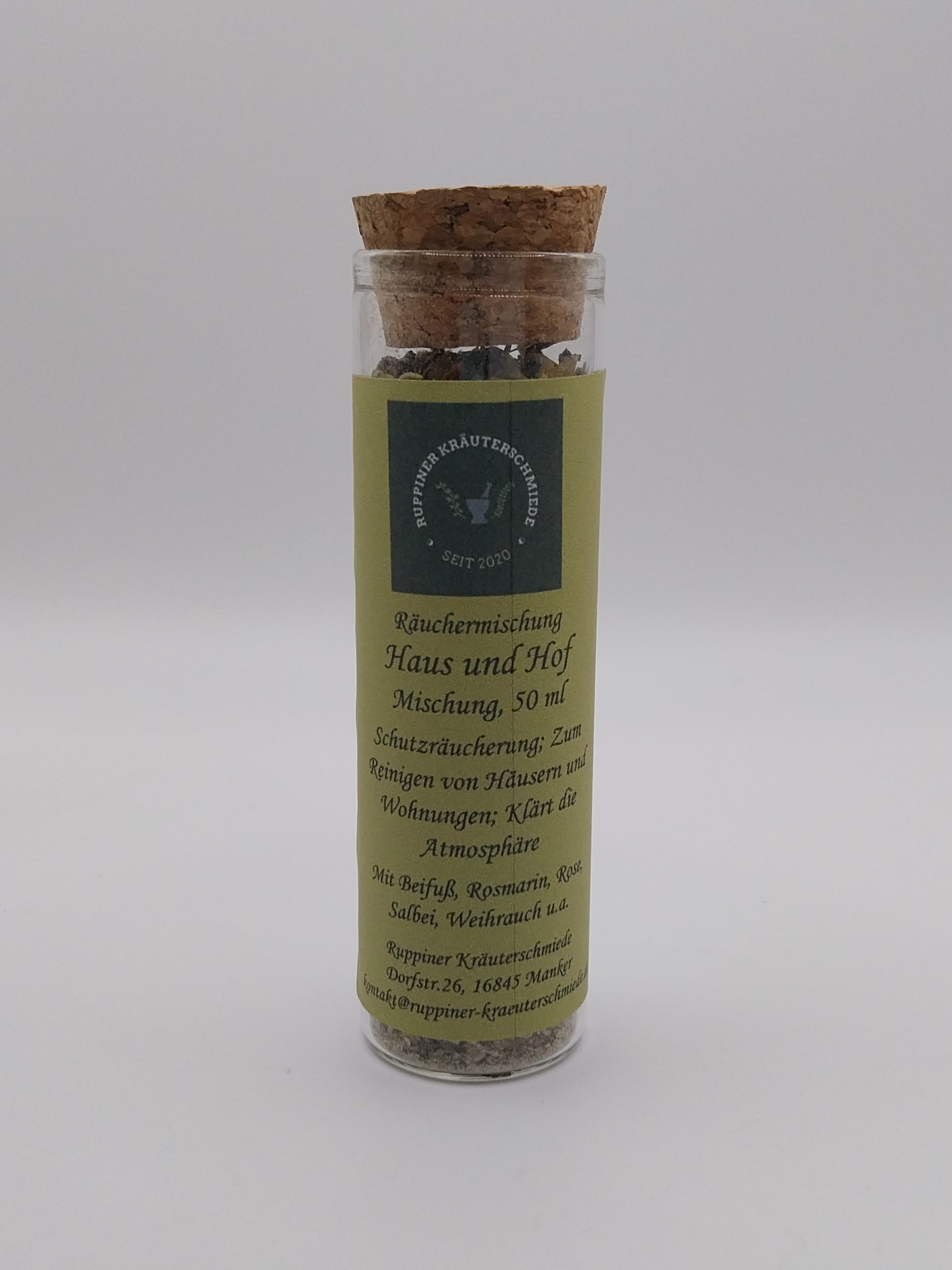 Räuchermischung Haus & Hof im Glas