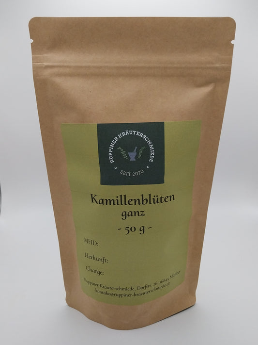 Kamillenblüten, ganz