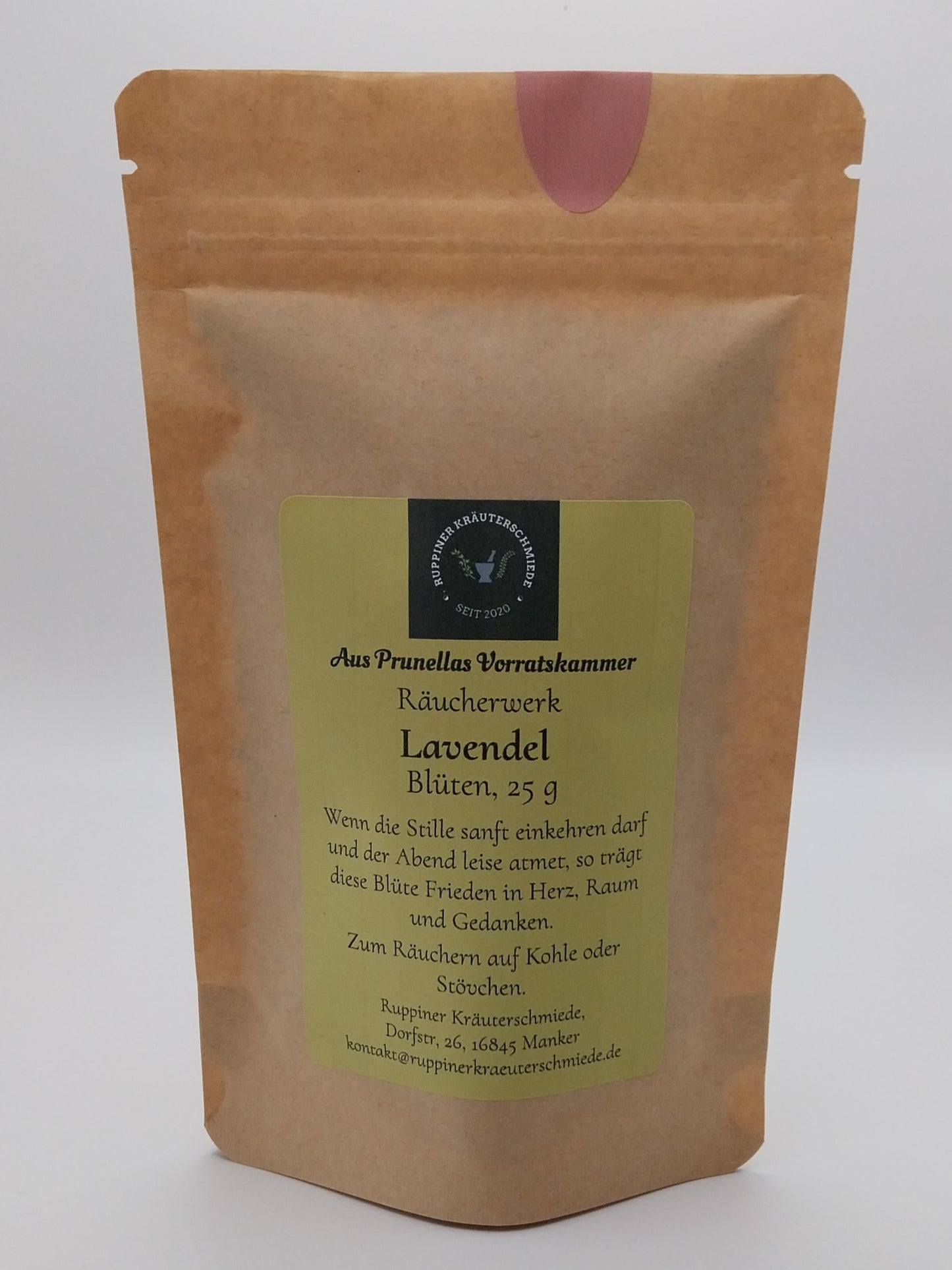 Lavendel Räucherkraut in mittlerer Verpackung – für Rituale, Meditation und Raumreinigung