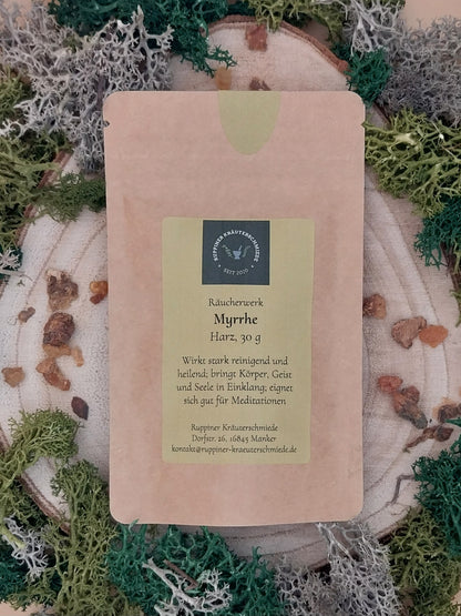 Myrrhe, Harz zum Räuchern