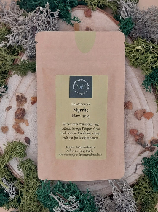 Myrrhe, Harz zum Räuchern